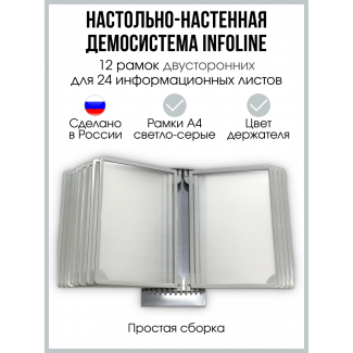 Настольно-настенная перекидная демосистема